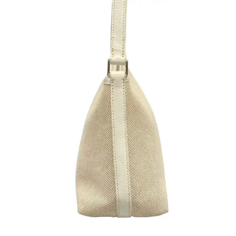 Hermès Berlingot PM Shoulder Bag Cream Beige Toile H Leather